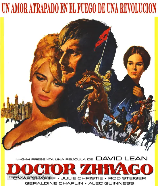 Doctor Zhivago - Spanish Blu-Ray movie cover