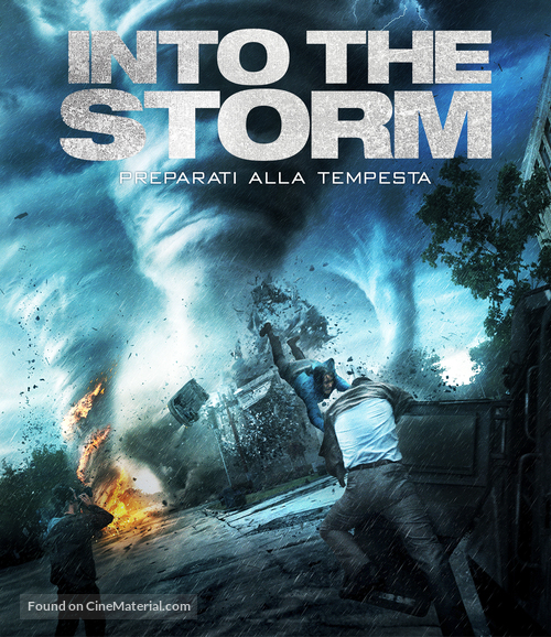 Into the Storm - Italian Blu-Ray movie cover