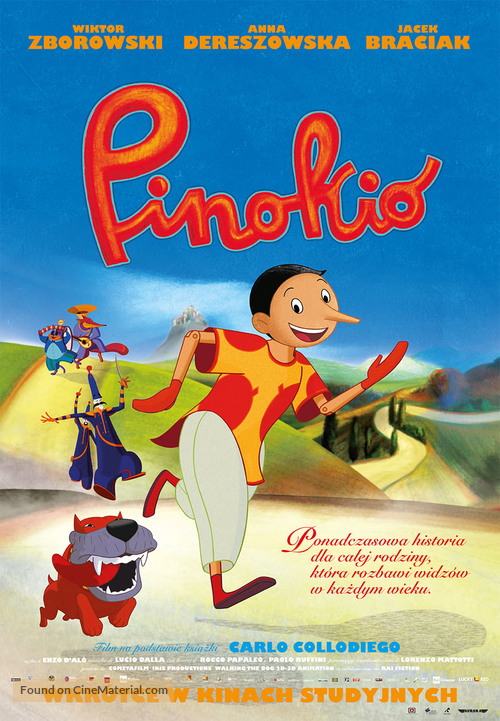 Pinocchio - Polish Movie Poster
