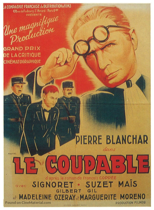 De schuldige - French Movie Poster