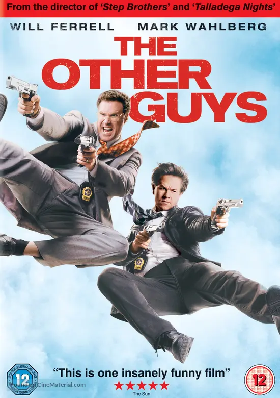 The Other Guys - British DVD movie cover