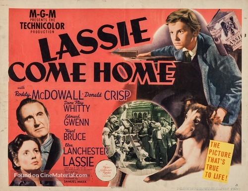Lassie Come Home - Movie Poster