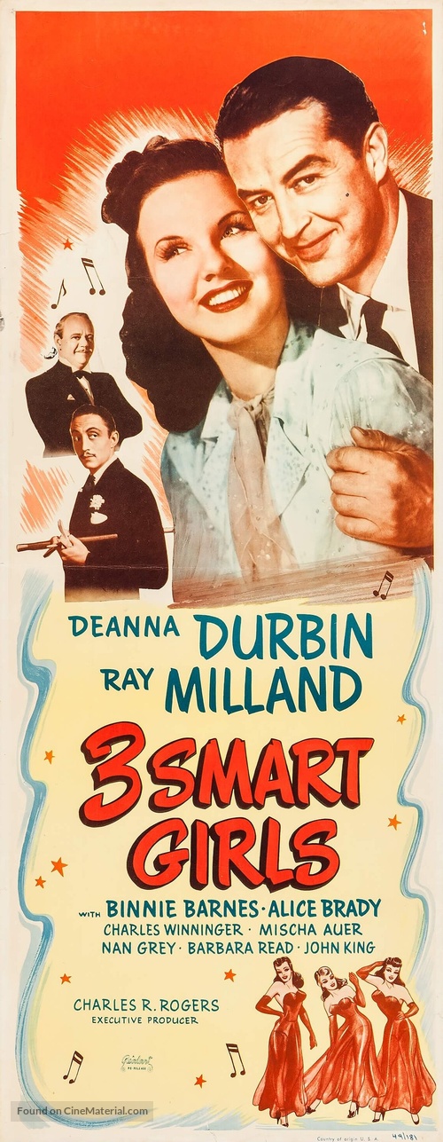 Three Smart Girls - Re-release movie poster