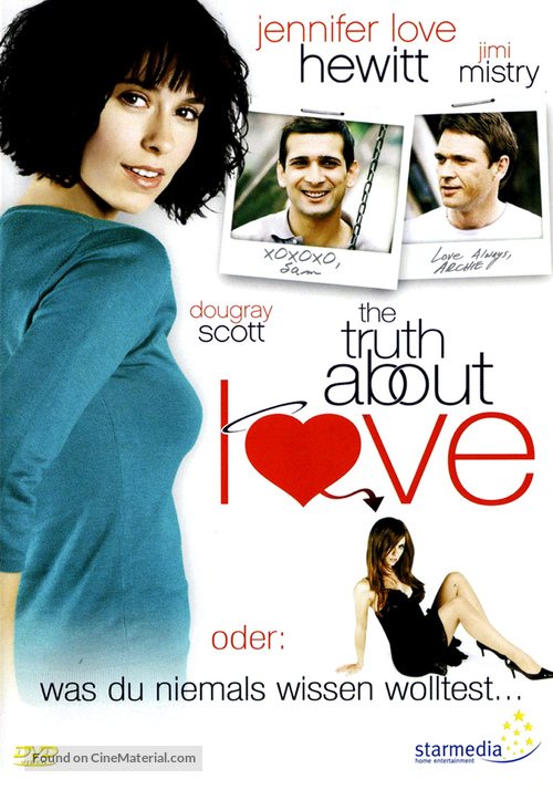 The Truth About Love - German DVD movie cover