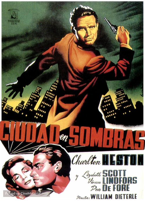 Dark City - Spanish Movie Poster