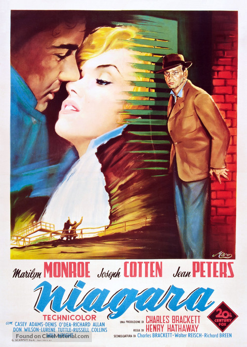 Niagara - Italian Movie Poster