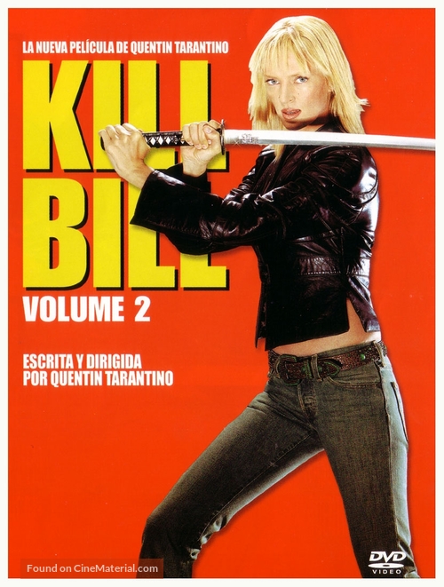 Kill Bill: Vol. 2 - Spanish Movie Cover