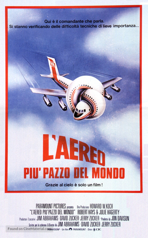 Airplane! - Italian Movie Poster