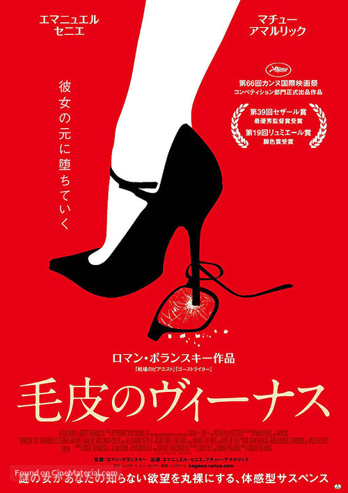 La V&eacute;nus &agrave; la fourrure - Japanese Movie Poster