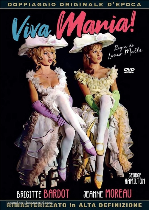 Viva Mar&iacute;a! - Italian DVD movie cover