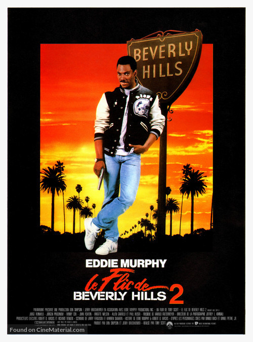 Beverly Hills Cop 2 - French Movie Poster