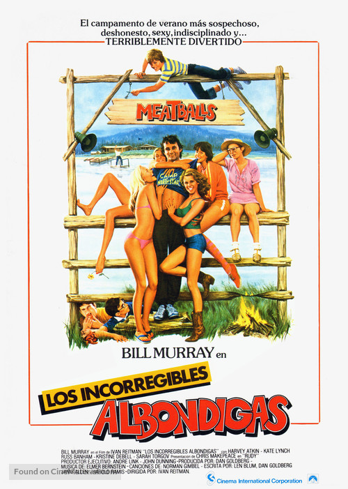 Meatballs - Spanish Movie Poster