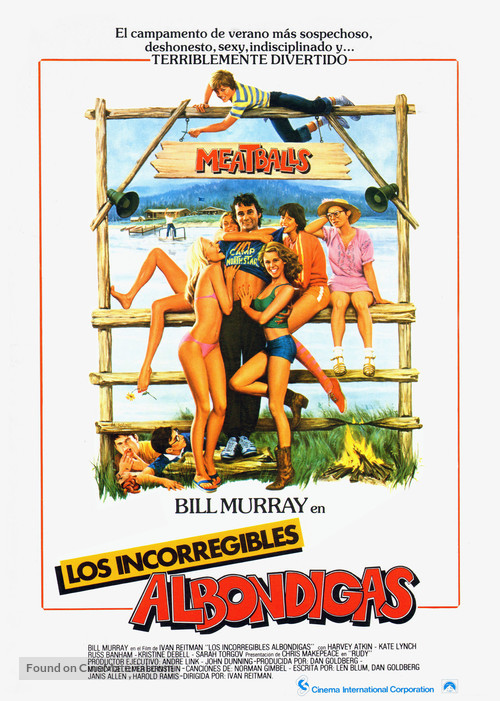 Meatballs - Spanish Movie Poster