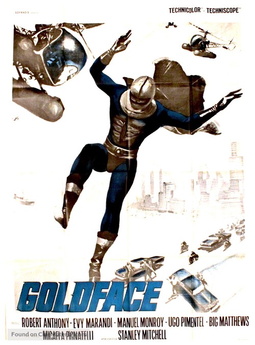 Goldface, il fantastico superman - French Movie Poster