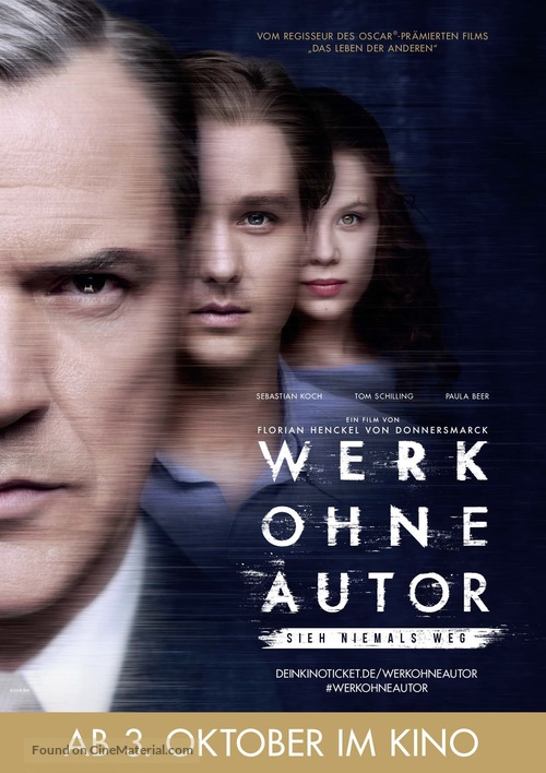 Werk ohne Autor - German Movie Poster