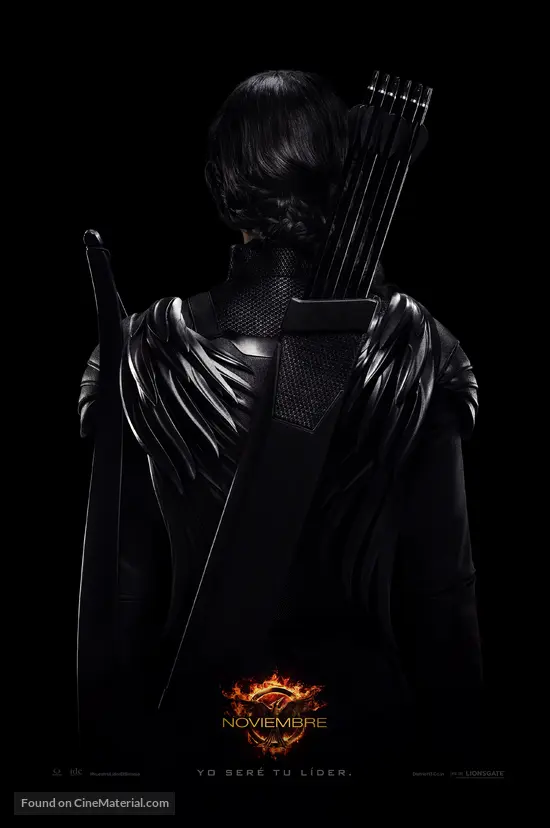 The Hunger Games: Mockingjay - Part 1 - Mexican Movie Poster