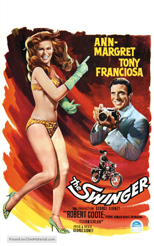 The Swinger - Belgian Movie Poster