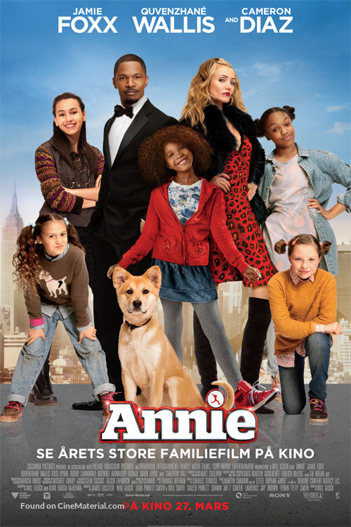 Annie - Norwegian Movie Poster