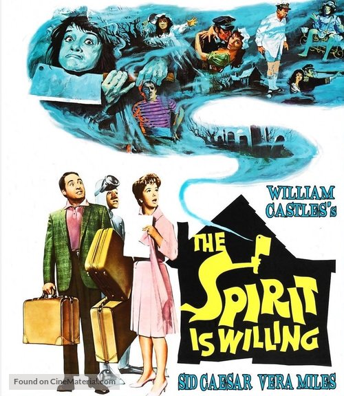 The Spirit Is Willing - Blu-Ray movie cover