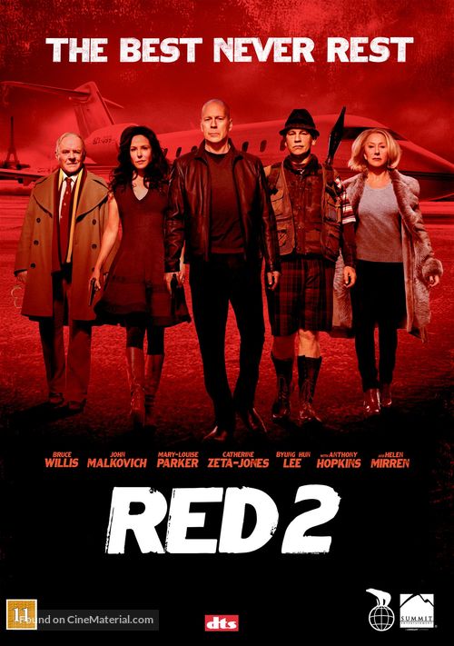 RED 2 - Danish DVD movie cover