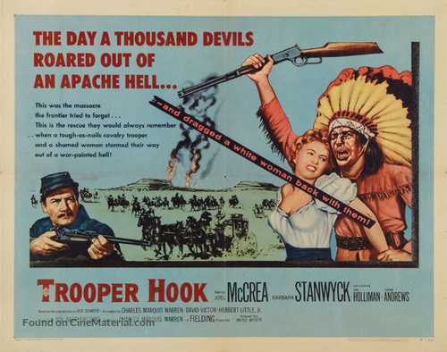 Trooper Hook - Movie Poster