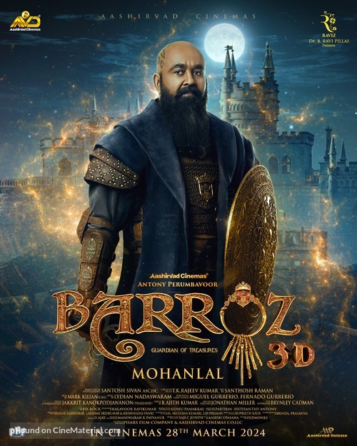 Barroz: Guardian of Treasures - Indian Movie Poster