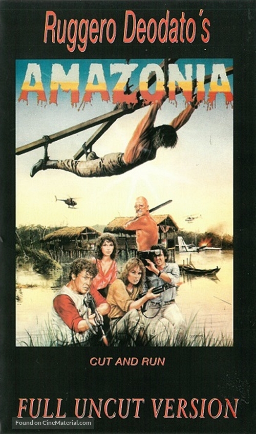 Cut and Run - German VHS movie cover