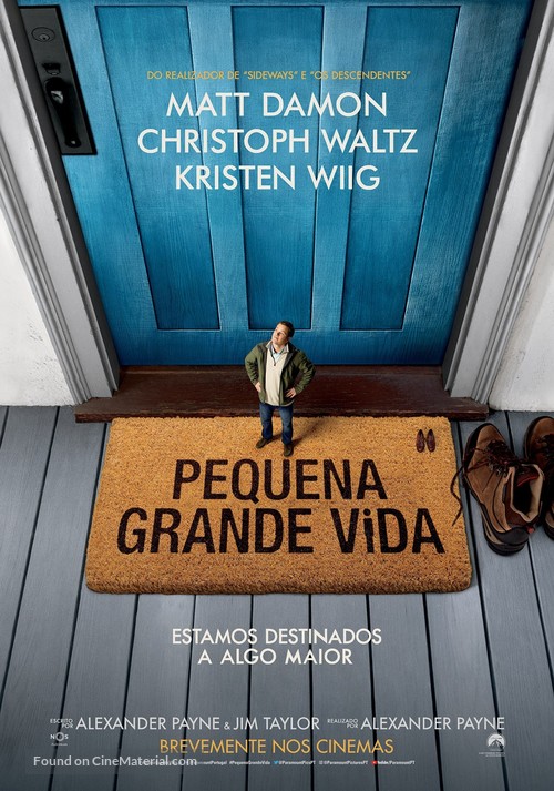 Downsizing - Portuguese Movie Poster