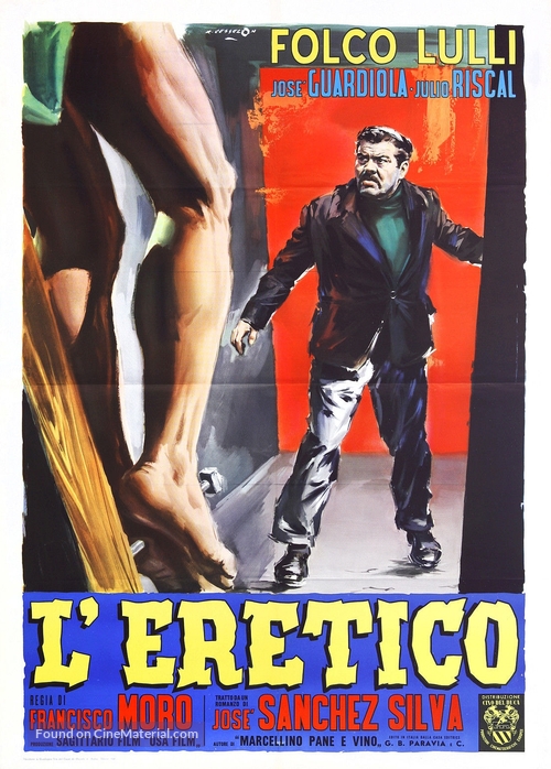 El hereje - Italian Movie Poster