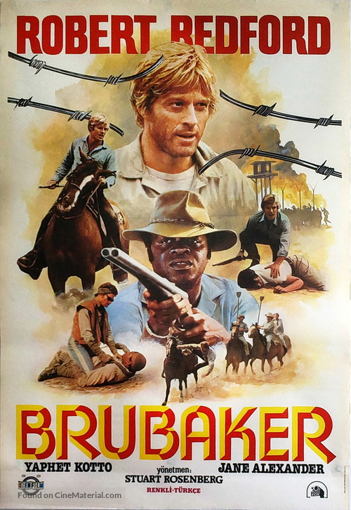 Brubaker - Turkish Movie Poster