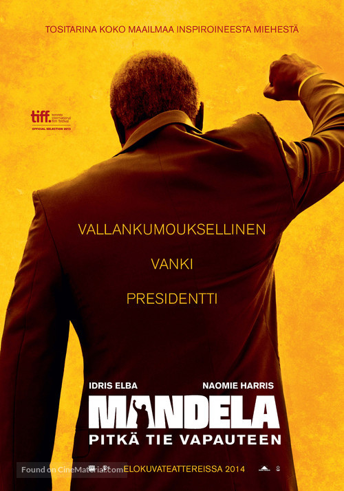 Mandela: Long Walk to Freedom - Finnish Movie Poster