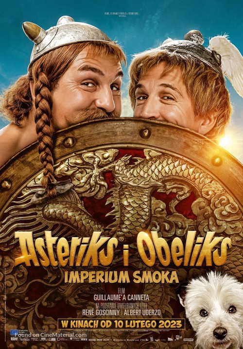 Ast&eacute;rix &amp; Ob&eacute;lix: L&#039;Empire du Milieu - Polish Movie Poster