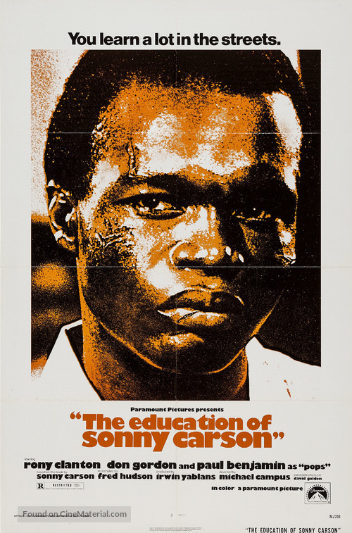 The Education of Sonny Carson - Movie Poster