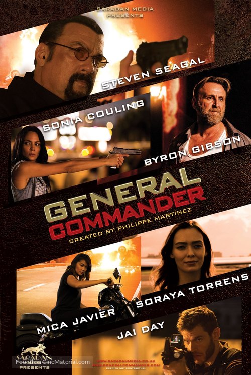 General Commander - British Movie Poster