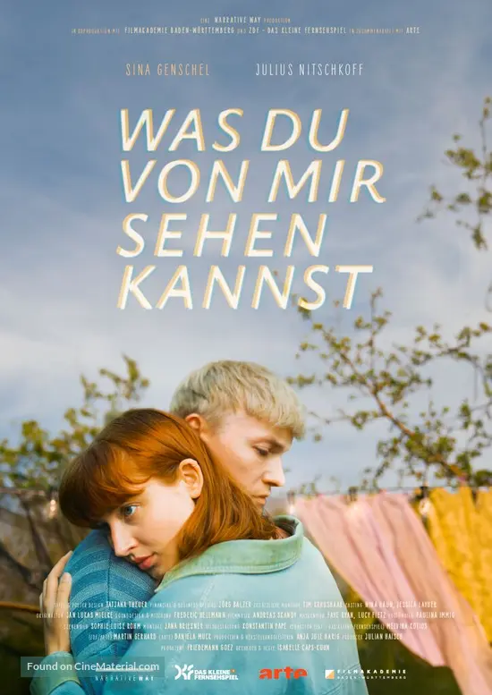 Was du von mir sehen kannst - German Movie Poster