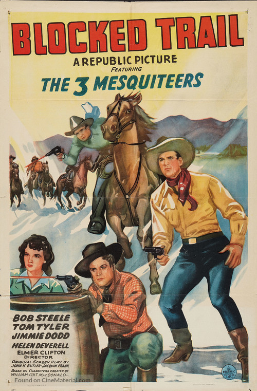 The Blocked Trail - Movie Poster