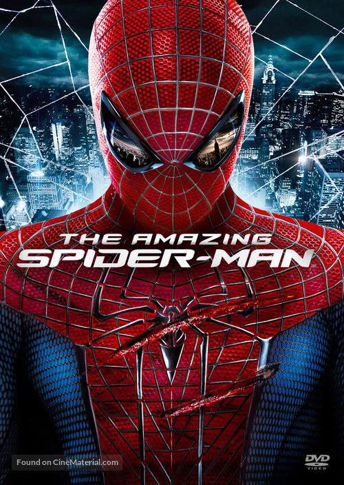 The Amazing Spider-Man - Swedish DVD movie cover