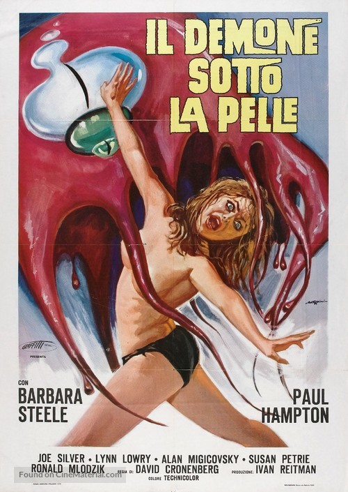 Shivers - Italian Movie Poster