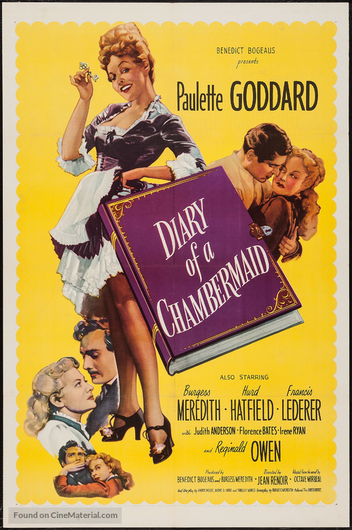 The Diary of a Chambermaid - Movie Poster