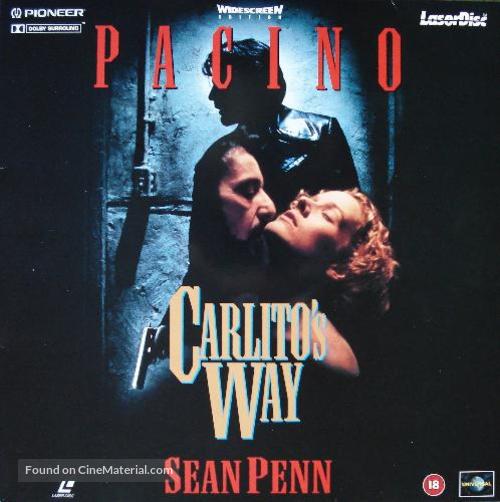 Carlito&#039;s Way - British Movie Cover