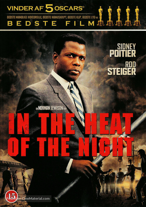 In the Heat of the Night - Danish DVD movie cover