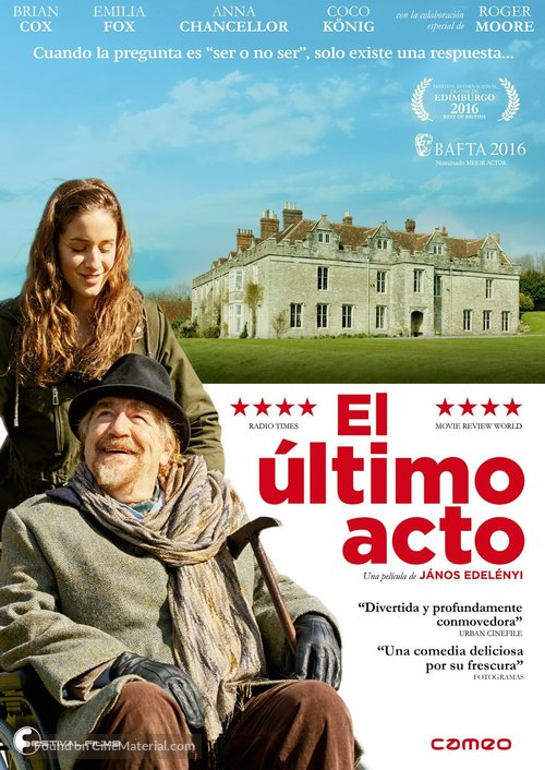 The Carer - Spanish DVD movie cover
