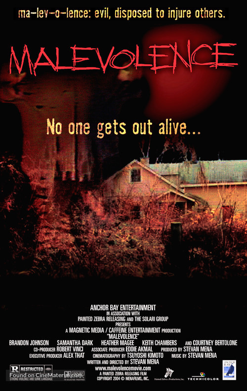 Malevolence - Movie Poster