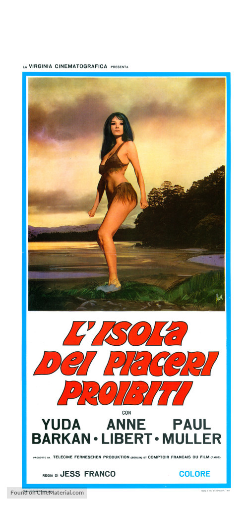 Robinson und seine wilden Sklavinnen - Italian Movie Poster