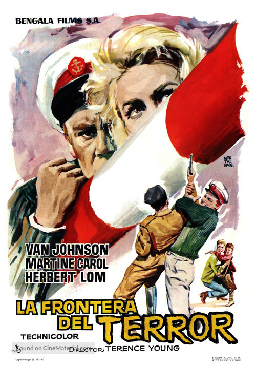 Action of the Tiger - Spanish Movie Poster
