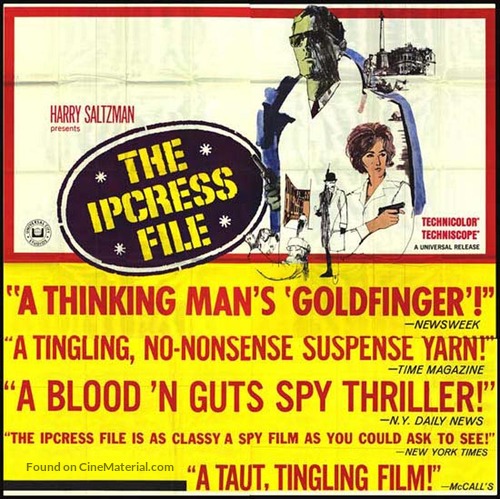 The Ipcress File - Movie Poster