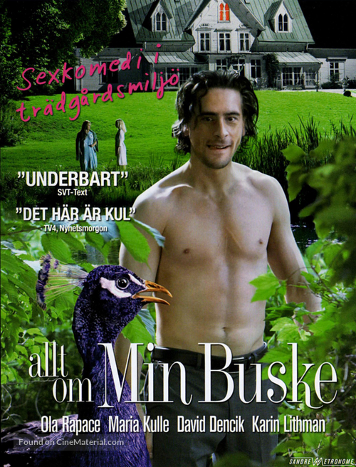 Allt om min buske - Swedish Movie Poster