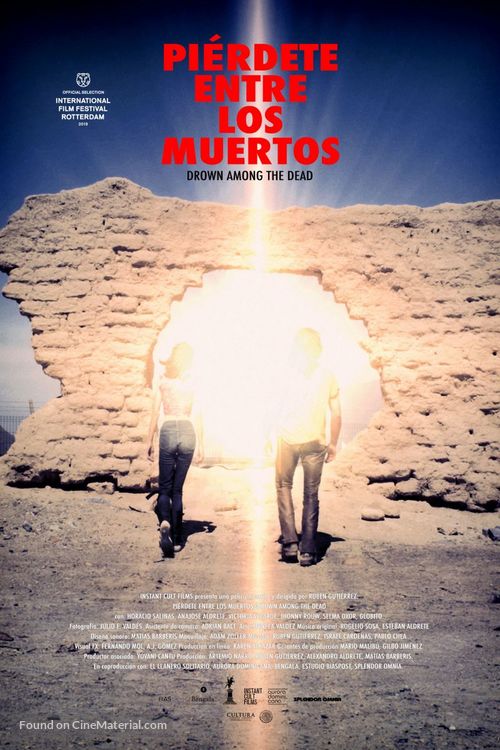 Pierdete entre los muertos - Mexican Movie Poster