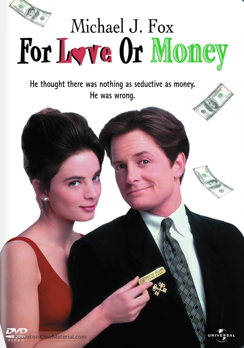 For Love or Money - DVD movie cover