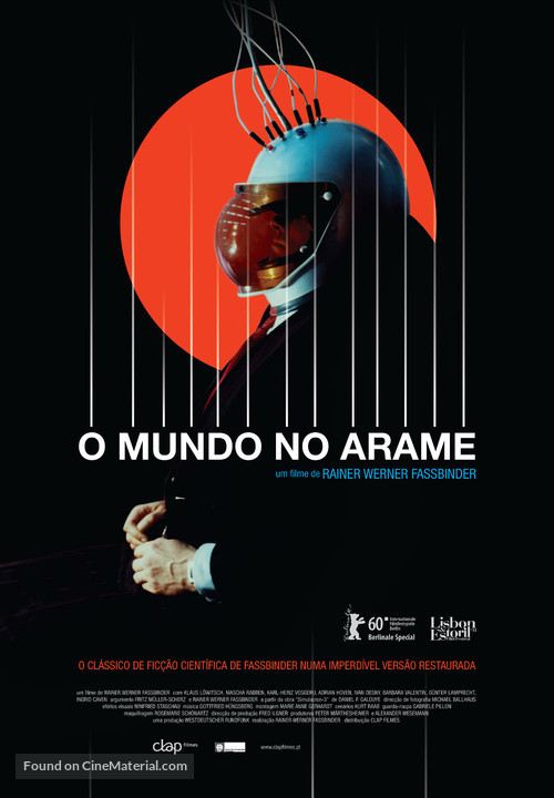 Welt am Draht - Portuguese Movie Poster